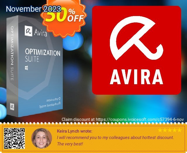 Avira Optimization Suite 了不起的 销售折让 软件截图