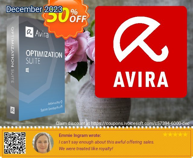 Avira Optimization Suite (3 years) 令人惊讶的 折扣 软件截图