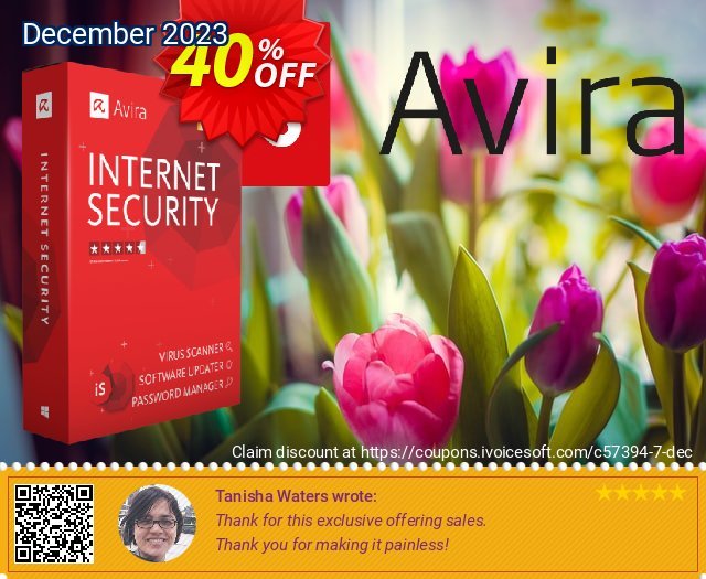 Avira Internet Security discount 40% OFF, 2022 4th of July sales. 50% OFF Avira Internet Security, verified