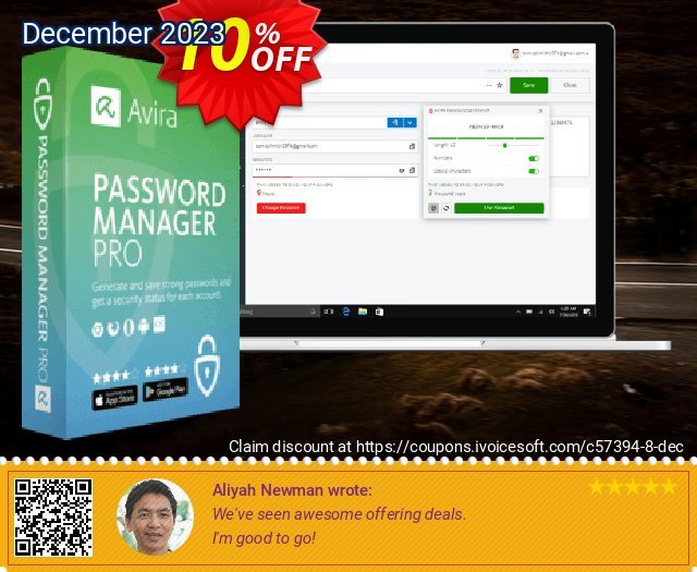 Avira Password Manager discount 10% OFF, 2022 World UFO Day deals. 10% OFF Avira Password Manager, verified