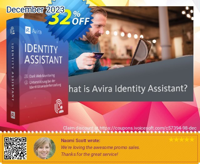 Avira Identity Assistant wunderschön Preisnachlass Bildschirmfoto