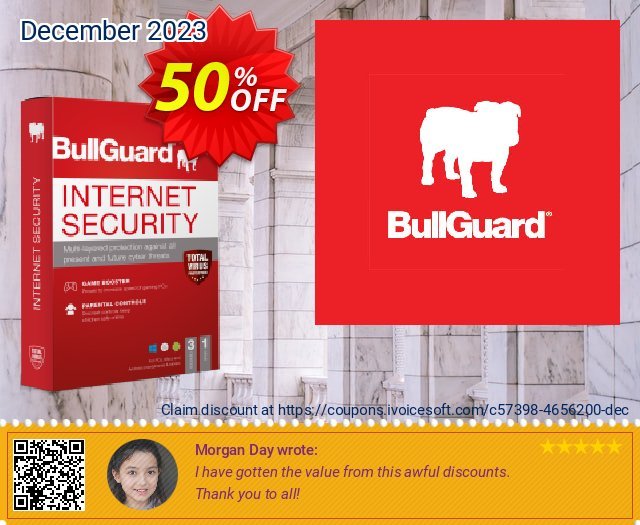BullGuard Internet Security 2021 了不起的 产品销售 软件截图
