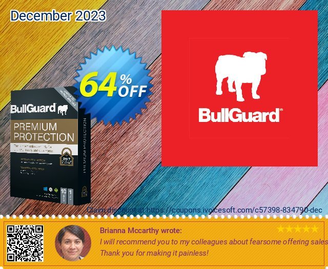 BullGuard Premium Protection 2021 美妙的 产品销售 软件截图