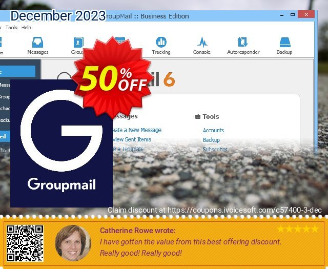 GroupMail Marketing License discount 50% OFF, 2022 Grandparents Day deals. 20% OFF GroupMail Marketing License, verified