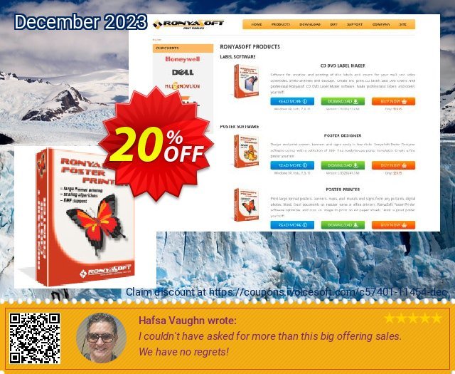RonyaSoft Poster Printer discount 20% OFF, 2022 National Radio Day offering sales. 20% OFF RonyaSoft Poster Printer, verified