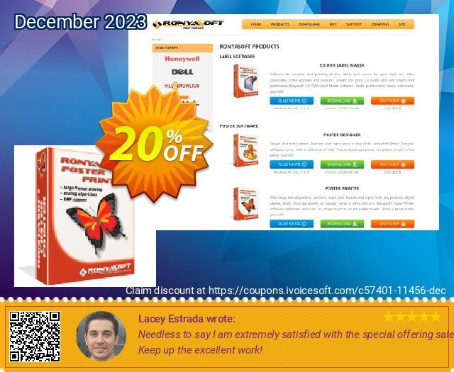 RonyaSoft Poster Printer (Enterprise license) klasse Promotionsangebot Bildschirmfoto