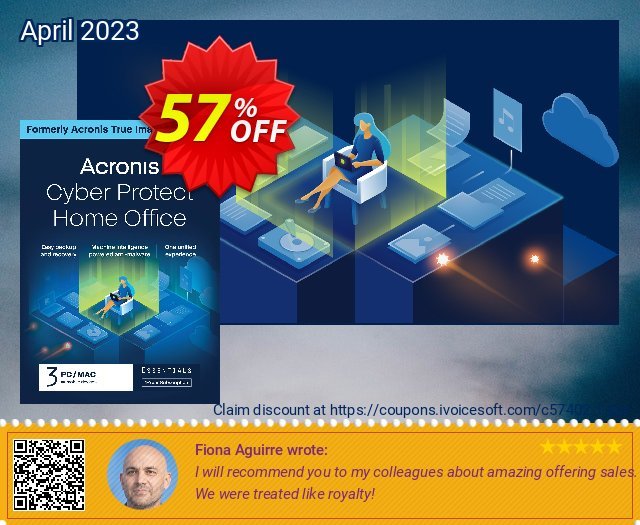 Acronis Cyber Protect Home Office Essentials 50% OFF