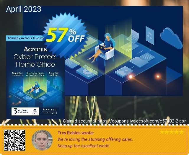 Acronis Cyber Protect Home Office Advanced 50% OFF