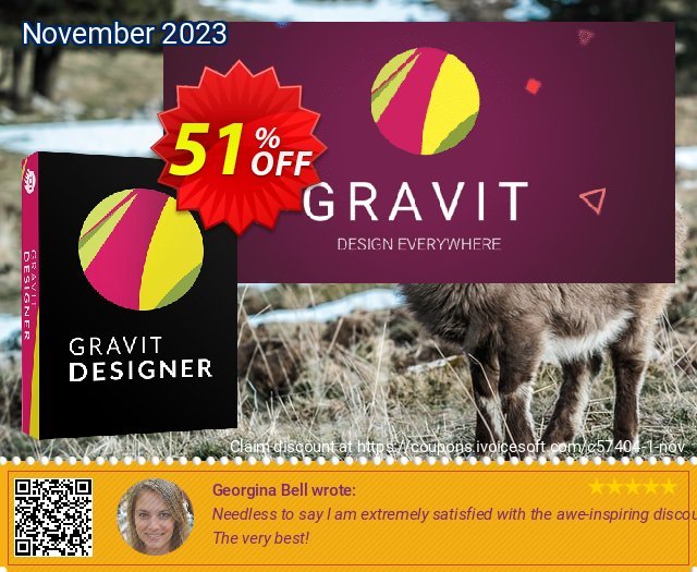 Gravit Designer Pro discount 51% OFF, 2024 Working Day offering sales. 50% OFF Gravit Designer Pro, verified