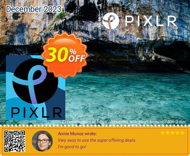 Pixlr Premium Yearly Subscription discount 25% OFF, 2022 Women Month offering sales. 25% OFF Pixlr Premium Yearly Subscription, verified