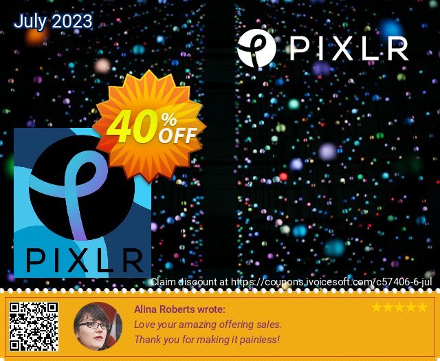Pixlr Suite Premium discount 40% OFF, 2024 Mother Day discount. 40% OFF Pixlr Suite Premium, verified