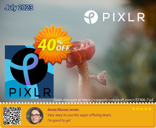 Pixlr Suite Team luar biasa kupon diskon Screenshot