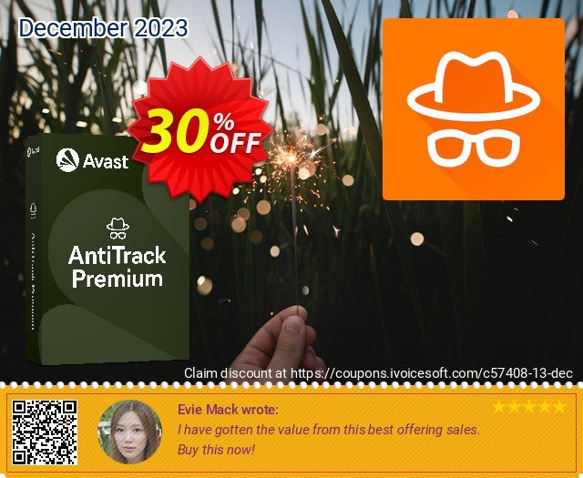 Avast AntiTrack Premium discount 30% OFF, 2023  Lover's Day deals. 35% OFF Avast SecureLine VPN, verified
