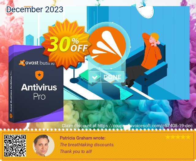 Avast Business Antivirus Pro  대단하   프로모션  스크린 샷