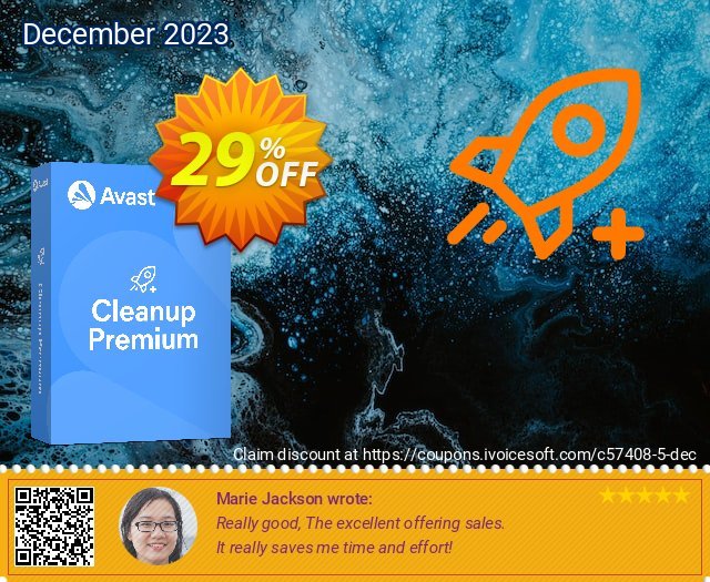 Avast Cleanup Premium 口が開きっ放し クーポン スクリーンショット
