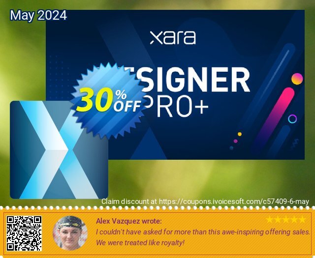 Xara Designer PRO+ baik sekali penawaran loyalitas pelanggan Screenshot