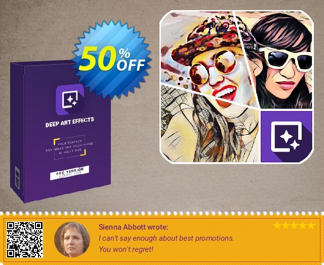 Deep Art Effects discount 50% OFF, 2024 April Fools' Day promotions. 40% OFF Deep Art Effects Easter Discount Code