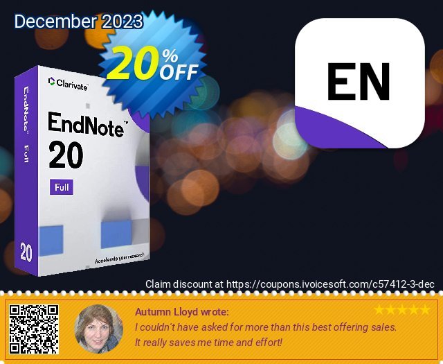 Endnote Student License 大的 促销 软件截图
