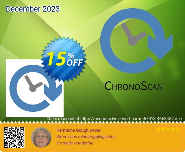 ChronoScan Capture Advanced Pack 壮丽的 产品交易 软件截图