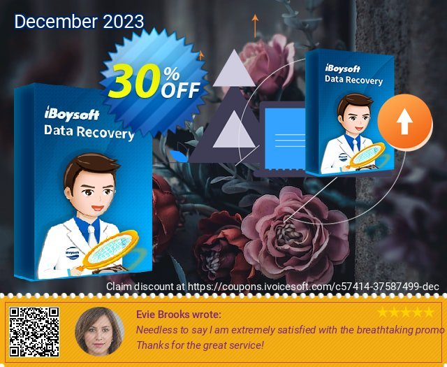 iBoysoft Data Recovery PRO Monthly Subscription discount 30% OFF, 2022 Mother Day sales. 30% OFF iBoysoft Data Recovery PRO Monthly Subscription, verified