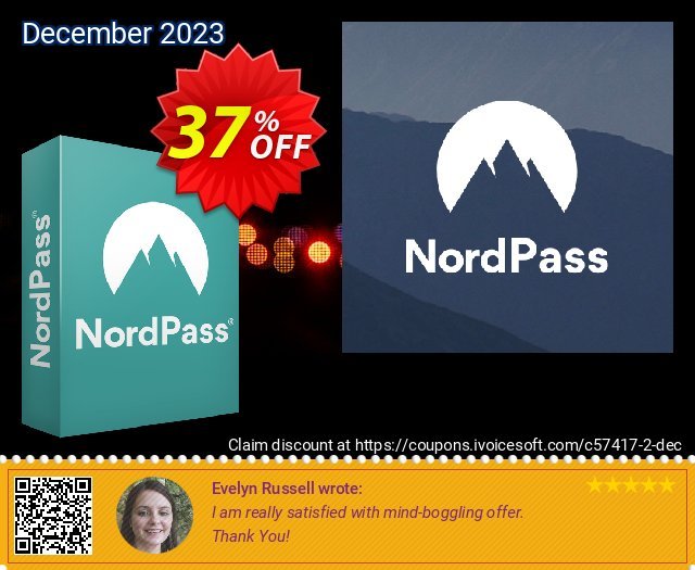 NordPass Family Plan discount 37% OFF, 2023 Women Month offering sales. 37% OFF NordPass Family Plan, verified