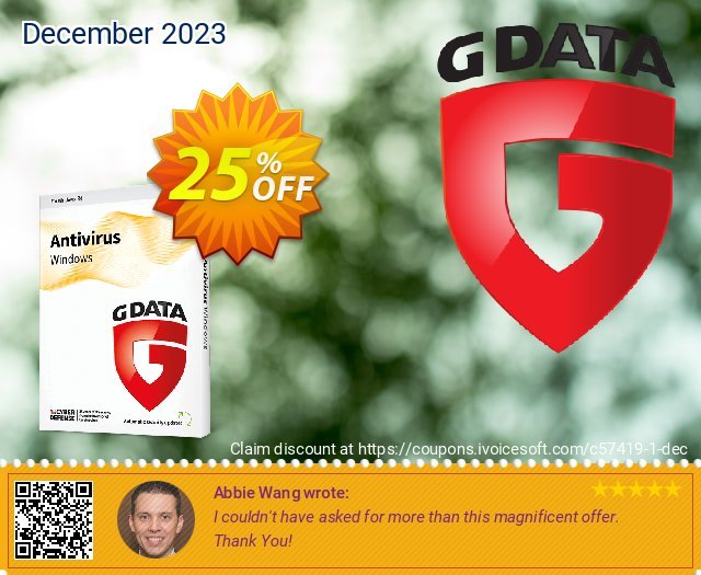 GDATA  Antivirus 大的 优惠码 软件截图