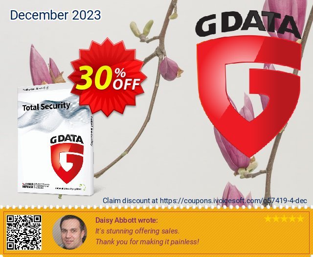 GDATA Total Security 惊人的 产品折扣 软件截图