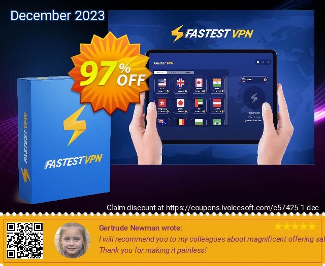 FastestVPN 5 Years baik sekali penawaran deals Screenshot