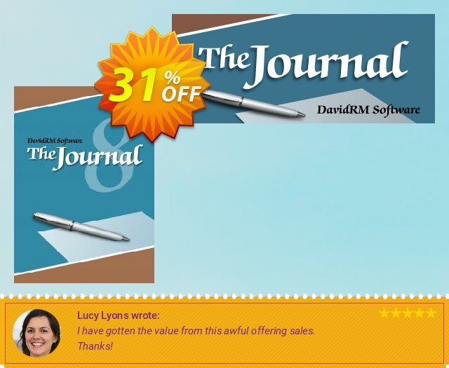 The Journal on CDROM baik sekali penawaran diskon Screenshot