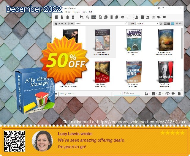 Alfa Ebooks Manager Basic Spesial voucher promo Screenshot