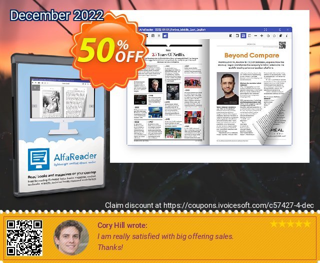 AlfaReader discount 50% OFF, 2024 Spring deals. 50% OFF AlfaReader, verified