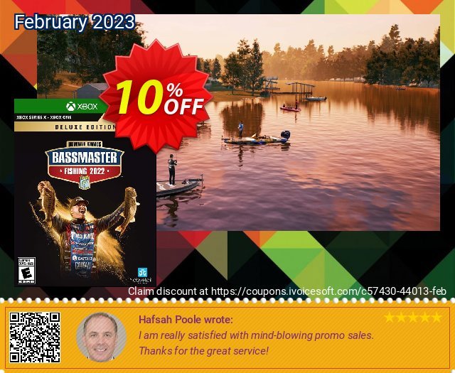 [10 OFF] [Xbox Series X] Bassmaster Fishing 2022 Deluxe Edition Coupon code, Mar 2023 iVoicesoft
