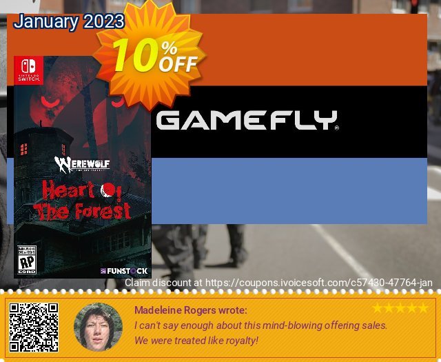 [Nintendo Switch] Werewolf: The Apocalypse - Heart of the Forest discount 10% OFF, 2023 New Year's Weekend offering sales. [Nintendo Switch] Werewolf: The Apocalypse - Heart of the Forest Deal GameFly
