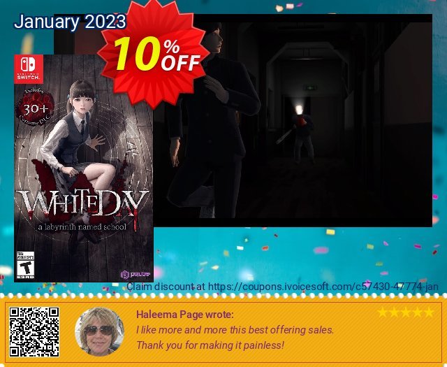 [Nintendo Switch] White Day: A Labyrinth Named School discount 10% OFF, 2023 Library Lovers Month offering deals. [Nintendo Switch] White Day: A Labyrinth Named School Deal GameFly