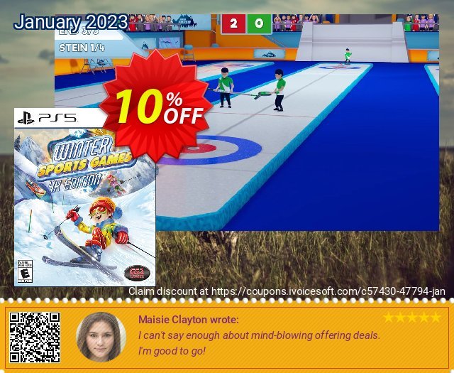 [Playstation 5] Winter Sports Games 4K Edition 优秀的 优惠券 软件截图