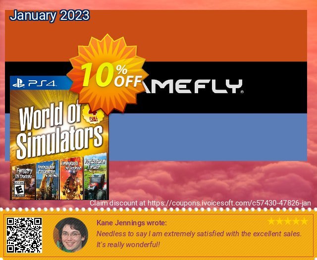 [Playstation 4] World of Simulators discount 10% OFF, 2023 Valentine's Day deals. [Playstation 4] World of Simulators Deal GameFly