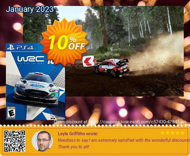 [Playstation 4] WRC 10 美妙的 产品销售 软件截图