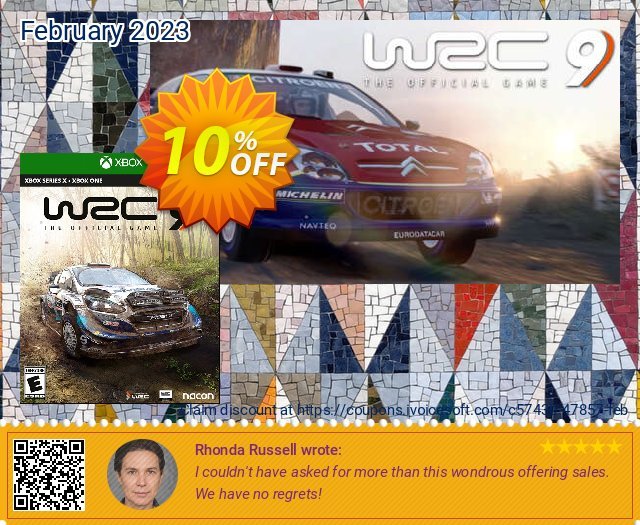 [Xbox One] WRC 9 discount 10% OFF, 2023 Kiss Day offering sales. [Xbox One] WRC 9 Deal GameFly