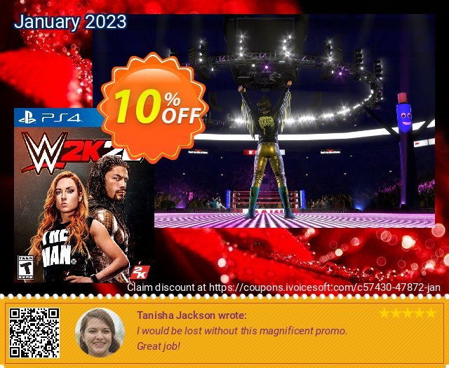 [Playstation 4] WWE 2K20 壮丽的 扣头 软件截图