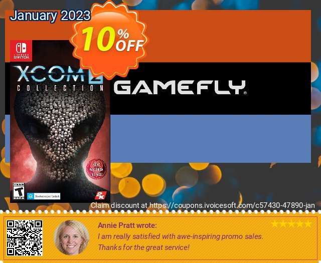 [Nintendo Switch] XCOM 2 Collection discount 10% OFF, 2023 Kiss Day promo. [Nintendo Switch] XCOM 2 Collection Deal GameFly