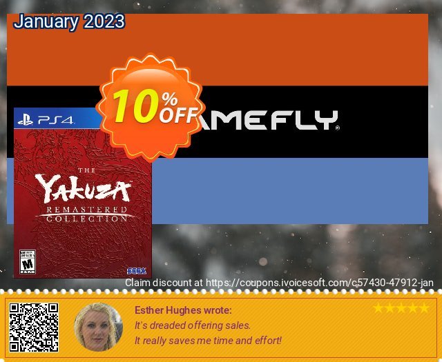 [Playstation 4] Yakuza Remastered Collection 令人吃惊的 产品销售 软件截图