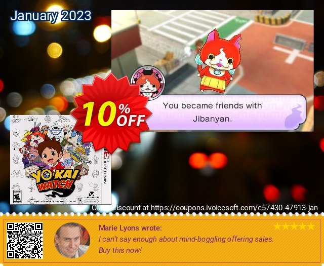 [Nintendo 3ds] Yo-Kai Watch discount 10% OFF, 2023 Valentines Day offering sales. [Nintendo 3ds] Yo-Kai Watch Deal GameFly