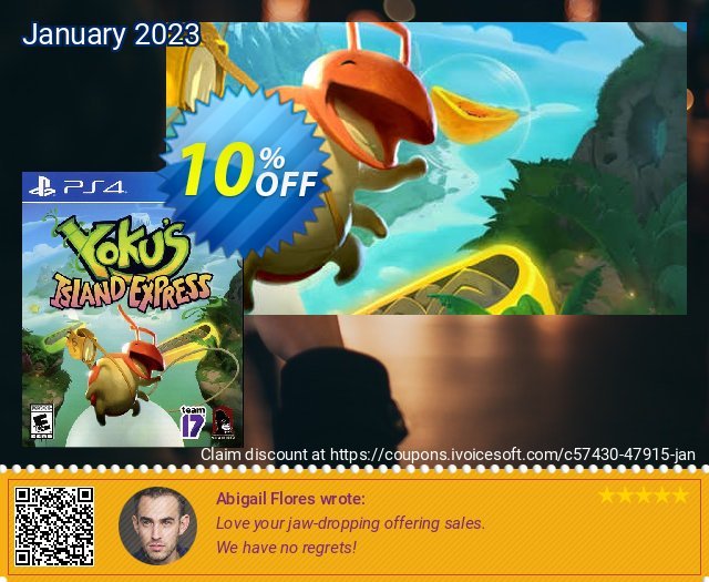 [Playstation 4] Yoku's Island Express discount 10% OFF, 2023 Valentine Week offering sales. [Playstation 4] Yoku's Island Express Deal GameFly