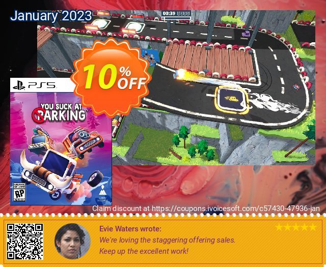 [Playstation 5] You Suck at Parking discount 10% OFF, 2023 Happy New Year offering sales. [Playstation 5] You Suck at Parking Deal GameFly