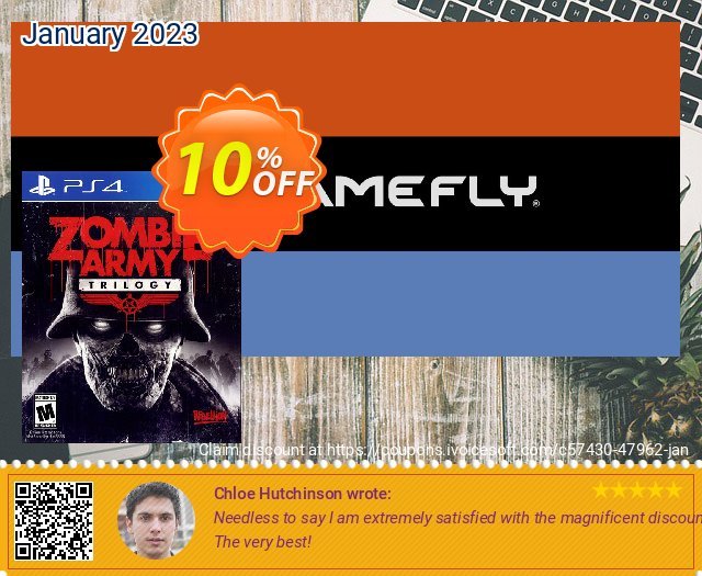 [Playstation 4] Zombie Army Trilogy 壮丽的 产品销售 软件截图