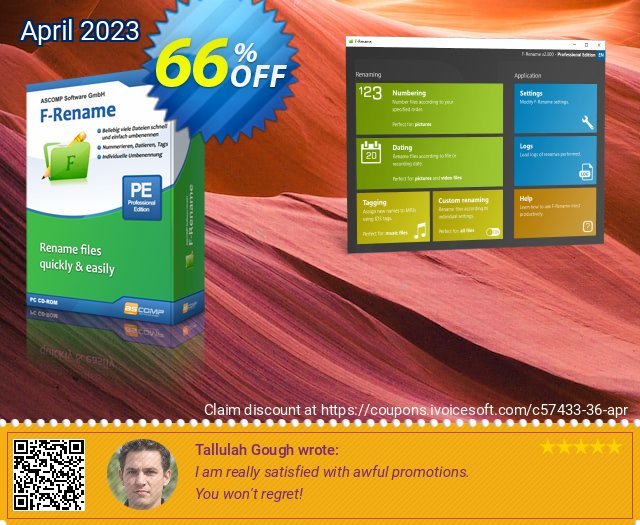 ASCOMP F-Rename discount 66% OFF, 2024 Working Day sales. 66% OFF ASCOMP F-Rename, verified