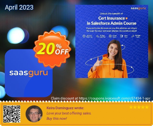 saasguru Salesforce Courses 20% OFF