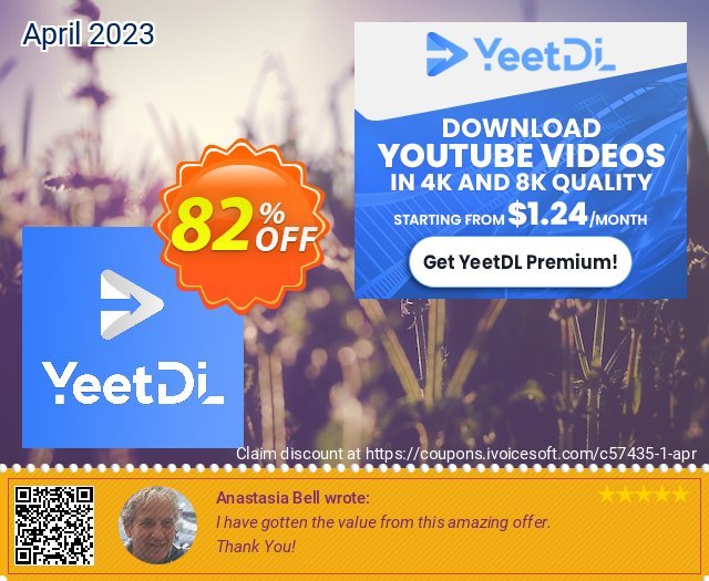 Yeetdl Premium Lifetime umwerfende Ausverkauf Bildschirmfoto
