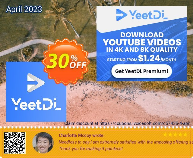 Yeetdl Premium 1-month License 激动的 促销销售 软件截图