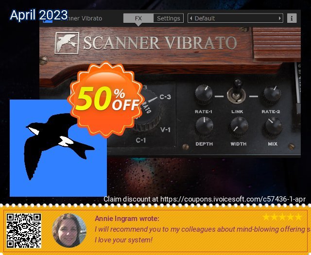 Martinic Scanner Vibrato plugin discount 50% OFF, 2024 April Fools' Day offering sales. 50% OFF Martinic Scanner Vibrato plugin, verified